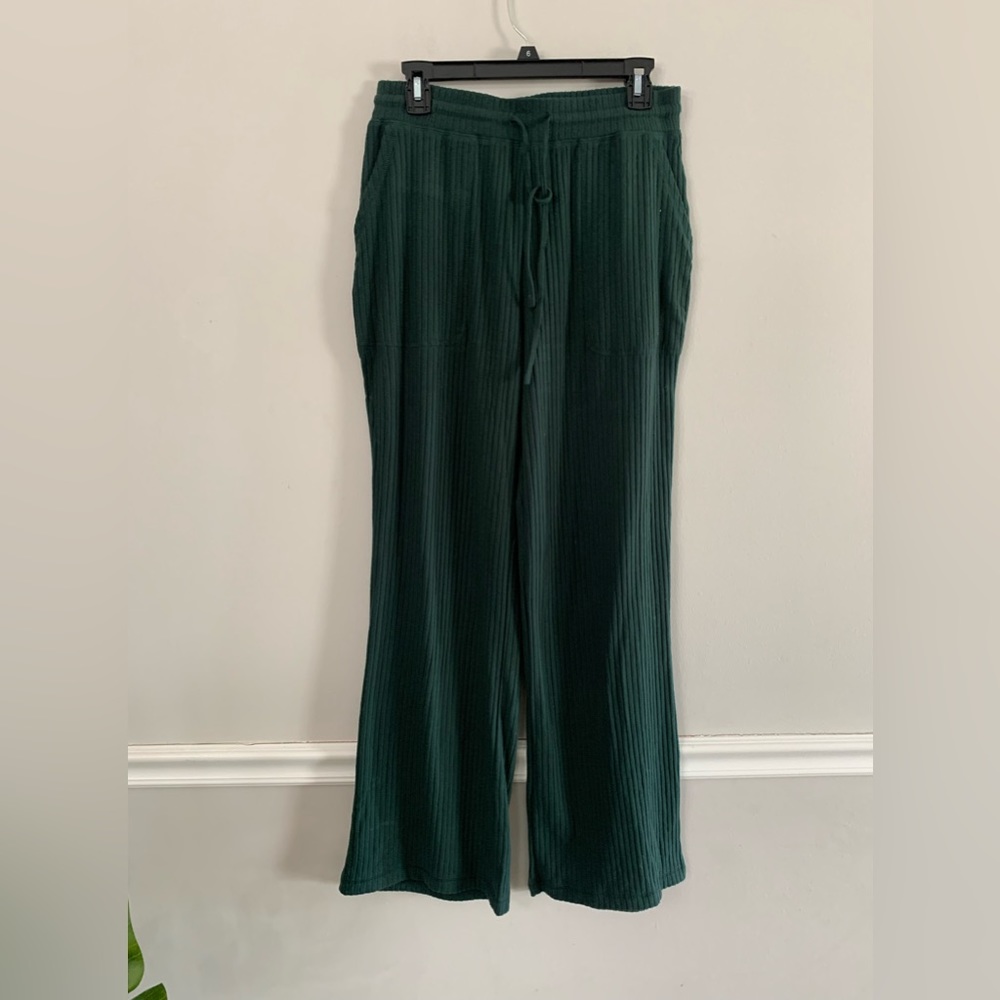 NEW BELK Wonderly Studio Women's Wide Leg Hacci Pants Size M